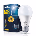 ETA ECO LED izzó Classic A60/körte forma, E27, 11 W (75 W), 1055lm, meleg fehér