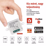 GoSmart kapcsolómodul IP-2103SZ, ZigBee, 1 csatornás (nem igényel N vezetéket) thumbnail 6