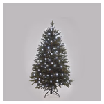 LED karácsonyi fényfüzér, 18 m, kültéri és beltéri, hideg fehér, időzítő thumbnail 3