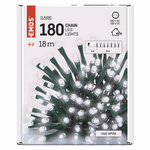 LED karácsonyi fényfüzér, 18 m, kültéri és beltéri, hideg fehér, időzítő thumbnail 6