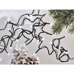 LED karácsonyi fényfüzér, 18 m, kültéri és beltéri, hideg fehér, időzítő thumbnail 9