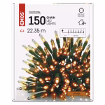 LED karácsonyi fényfüzér – hagyományos, 22,35 m, kültéri és beltéri, vintage thumbnail 6