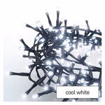 LED karácsonyi fényfüzér – süni, 8 m, kültéri és beltéri, hideg fehér, időzítő thumbnail 4