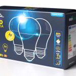 ETA ECO LED izzó Classic A60/körte forma, E27, 15 W (99 W), 1500 lm, meleg fehér, 3-as csomag thumbnail 3