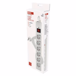 EMOS Túlfeszültségvédő 6 aljzat, 5 m, fehér thumbnail 3