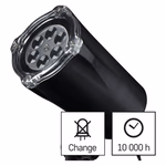 LED karácsonyi dekoráció projektor – hópelyhek, kültéri és beltéri, fehér thumbnail 9