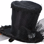 ARTICASA Halloween party fekete CILINDER thumbnail 2