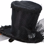 ARTICASA Halloween party fekete CILINDER thumbnail 1