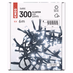 LED karácsonyi fényfüzér – süni, 6 m, kültéri és beltéri, hideg fehér, időzítő thumbnail 6