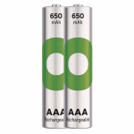 GP ReCyko NiMH újratölthető elem HR03 (AAA) 650mAh 2db. 1000+ töltési ciklus thumbnail 1