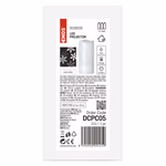 LED dekoráció projektor – hópelyhek, 3x AAA beltéri, hideg fehér thumbnail 4