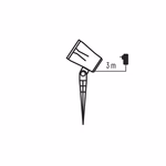 LED dekoráció projektor – hópelyhek, kültéri és beltéri, hideg fehér thumbnail 12