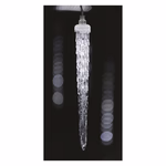 LED karácsonyi girland – jégcsapok, 6 db, 2 m, kültérre és beltérre, hideg fehér thumbnail 6