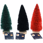ARTICASA Xmas tree 3as Rd/Grn/Blck 17cm Ø5xh17cm 23gr IR WD Hemp Leaf HT thumbnail 2