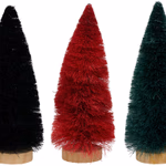 ARTICASA Xmas tree 3as Rd/Grn/Blck 17cm Ø5xh17cm 23gr IR WD Hemp Leaf HT