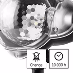 LED dekoráció projektor – csillagok, kültéri és beltéri, meleg/hideg fehér thumbnail 9