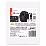 LED dekor projektor – csillagok, 3x AAA, beltérre thumbnail 3