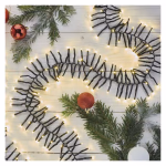 LED karácsonyi fényfüzér – süni, 7,2 m, kültéri és beltéri, meleg fehér, programok thumbnail 2