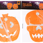 ARTICASA Halloween girland 3m 2 féle tök/koponya - 