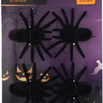ARTICASA Halloween Pókok 4db 7,5x11x2cm műa. -  thumbnail 1