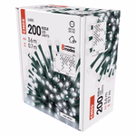 LED karácsonyi jégcsapok, 3,6 m, kültéri és beltéri, hideg fehér, programokkal thumbnail 7