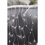 LED karácsonyi jégcsapok, 5 m, kültéri és beltéri, hideg fehér, távirányító, progr, időz. thumbnail 9