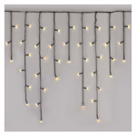 LED karácsonyi jégcsapok, 3,6 m, kültéri és beltéri, meleg fehér, programokkal thumbnail 2