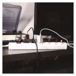 EMOS Túlfeszültségvédő 6 aljzat, 5 m, fehér thumbnail 6