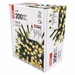 LED karácsonyi jégcsapok, 3,6 m, kültéri és beltéri, meleg fehér, programokkal thumbnail 7