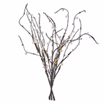 LED barka gyöngyökkel, 60 cm, 3x AA, beltéri, meleg fehér, időzítő thumbnail 1