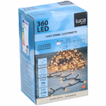 Karácsonyi fényfüzér időzíthető 360Led IP44 meleg fehér 2700cm thumbnail 2