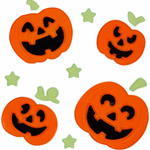 ARTICASA Halloween abladdekor zselés 19x19cm 4 féle -  thumbnail 4