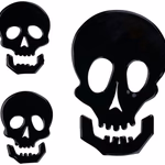 ARTICASA Halloween abladdekor zselés 19x19cm 4 féle -  thumbnail 5