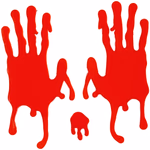 ARTICASA Halloween abladdekor zselés 19x19cm 4 féle -  thumbnail 1