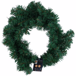 ARTICASA Xmas wreath ⌀35cm 60branches Ø35xh6cm 170gr PVC HT thumbnail 1
