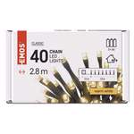 LED karácsonyi fényfüzér, 2,8 m, 3x AA, kültéri és beltéri, meleg fehér, időzítő thumbnail 6