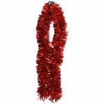 ARTICASA Xmas tinsel red/marsala 2as Ø15cmx2m 110gr PL HC -  thumbnail 5