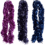 ARTICASA Xmas tinsel blue/lilac/pink 3a Ø15cmx2m 110gr PL HC -  thumbnail 1