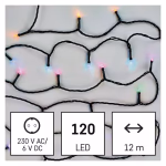 GoSmart LED karácsonyi fényfüzér, 12m, kültéri és beltéri, RGB, programokkal, időz,wifivel thumbnail 3