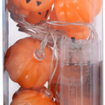 GRUNDIG Halloween fényfüzér tök forma 10LE TW165cm LW30cm BS15cm 2xAA elemet nem tart.  thumbnail 1