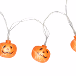 GRUNDIG Halloween fényfüzér tök forma 10LE TW165cm LW30cm BS15cm 2xAA elemet nem tart.  thumbnail 2