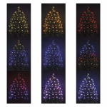 GoSmart LED karácsonyi fényfüzér, 24m, kültéri és beltéri, RGB, programokkal, időz,wifivel thumbnail 3