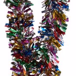 ARTICASA Xmas color tinsel 200x9cm 38gr PET HC -  thumbnail 1