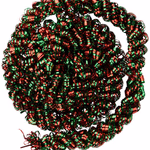 ARTICASA Xmas tinsel grn/red Ø7xh305cm 50gr PET HT - 