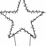 Karácsonyi szillag leszúrható 150Led időzítős meleg fehér 60x73cm - LUCA LIGHTING  thumbnail 4