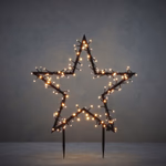 Karácsonyi szillag leszúrható 150Led időzítős meleg fehér 60x73cm - LUCA LIGHTING  thumbnail 1