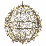 LED karácsonyi bálok - 200 LED, kültéri és beltéri, meleg fehér thumbnail 1