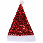 ARTICASA Xmas hat deer/sequin 2as 37,5x2,5x45cm 53gr PES HT -  thumbnail 3