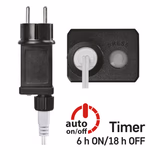 LED fényfüzér, cseresznye – golyók 2,5 cm, 4 m, kültéri és beltéri, többszínű, időzítő thumbnail 5