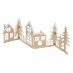 LED dekoráció, fa - falusi, 60 cm, 2x AA, meleg fehér, időzítő thumbnail 1